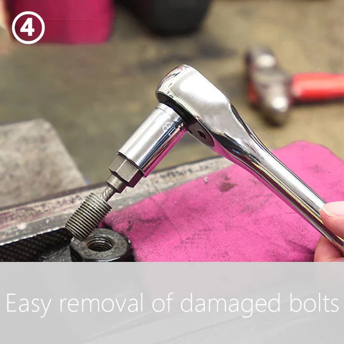 🔧 Broken Bolt & Screw Extractor Tool
