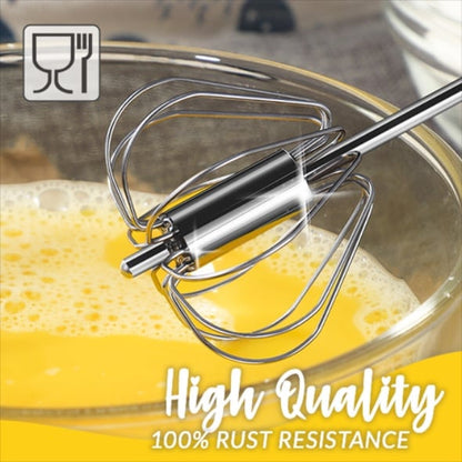 🔥Stainless Steel Semi-Automatic Whisk 🔥🔥