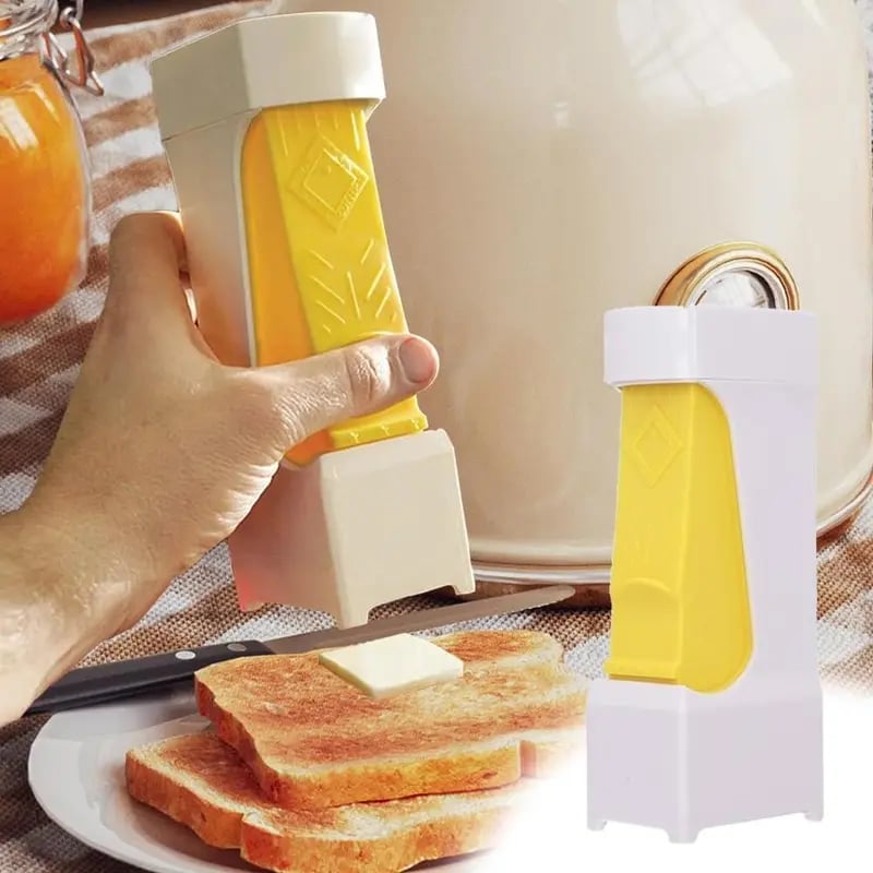 One-Click Butter Slicer🧈 Slice Even Butter Cubes Easily, Kitchen Prep Must-Have✨