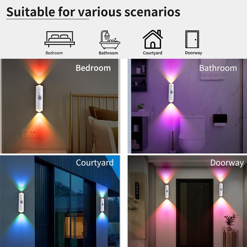 🎄Christmas Sale -limited Edition Rechargeable Smart LED Motion Sensor Ambient Light