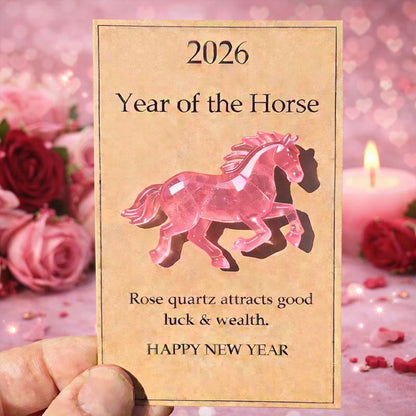 🐎 2026 Year of the Horse Greeting Cards – Choose Your Color, Carry Your Wishes