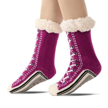 🎅Stay Cozy All Day with Ultra-Thick Slipper Socks for Home 🧦❄️