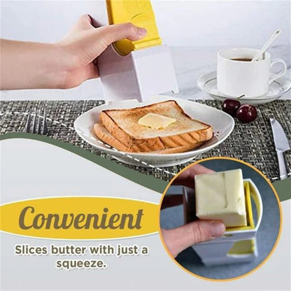One-Click Butter Slicer🧈 Slice Even Butter Cubes Easily, Kitchen Prep Must-Have✨