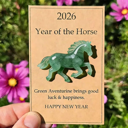 🐎 2026 Year of the Horse Greeting Cards – Choose Your Color, Carry Your Wishes