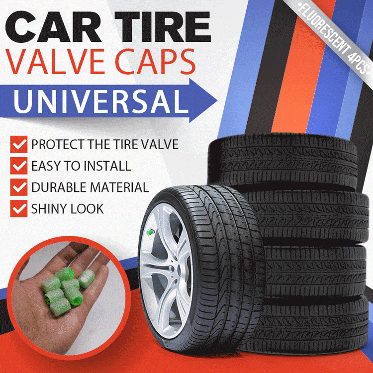 🎁Last Day Promotion 🔥🚗Glow-in-the-Dark Tire Caps 💡