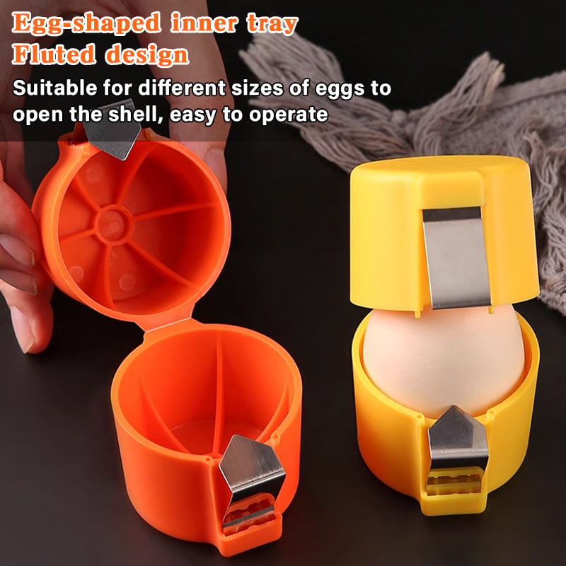 🔥Efficient Egg Cracking Tool, Handy Egg Separator