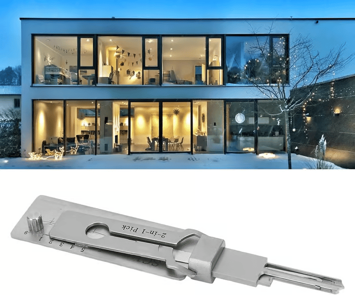 🔥 ⚒️Stainless Steel Master Key Decoder