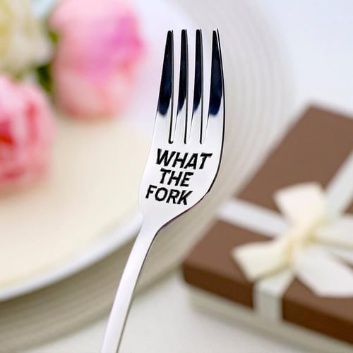 🎄Give a Unique Christmas Gift – Personalized Engraved Fork for Loved Ones💝