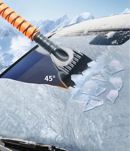🔥Last day of the limited-time 49% off sale!🔥Multifunctional Car Snow Brush with Ice Scraper