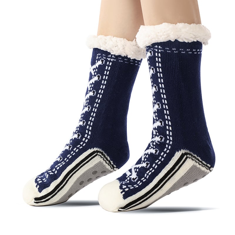 🎅Stay Cozy All Day with Ultra-Thick Slipper Socks for Home 🧦❄️