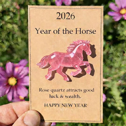 🐎 2026 Year of the Horse Greeting Cards – Choose Your Color, Carry Your Wishes