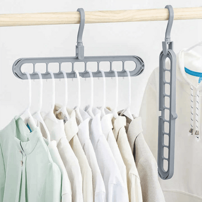 👚 9-in-1 Space-Saving Hanger — Instantly Free Up Closet Space
