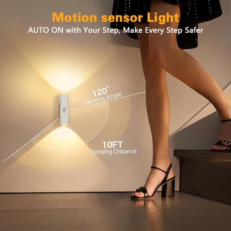 🎄Christmas Sale -limited Edition Rechargeable Smart LED Motion Sensor Ambient Light
