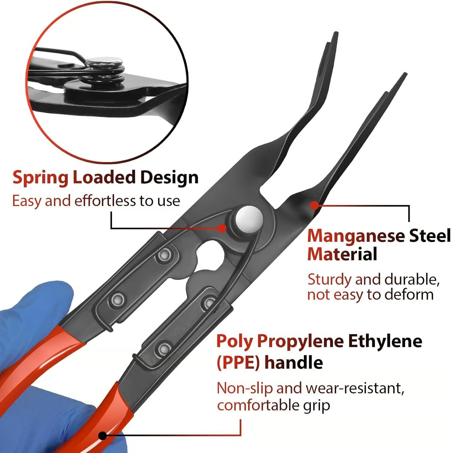🚗 2025 New Panel Clip Removal Pliers 3-Piece Set