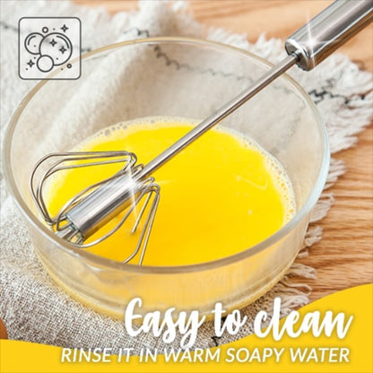 🔥Stainless Steel Semi-Automatic Whisk 🔥🔥