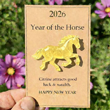 🐎 2026 Year of the Horse Greeting Cards – Choose Your Color, Carry Your Wishes