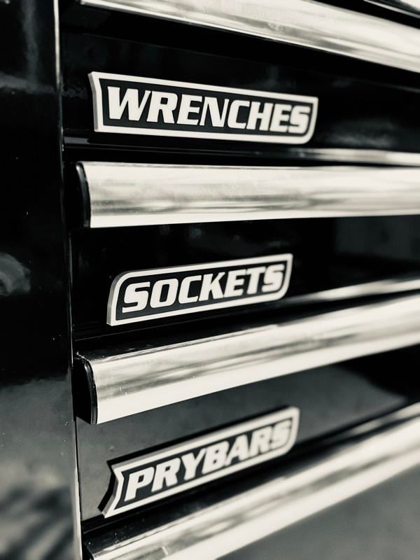 🧰12-Pack Magnetic Toolbox Labels 🧲