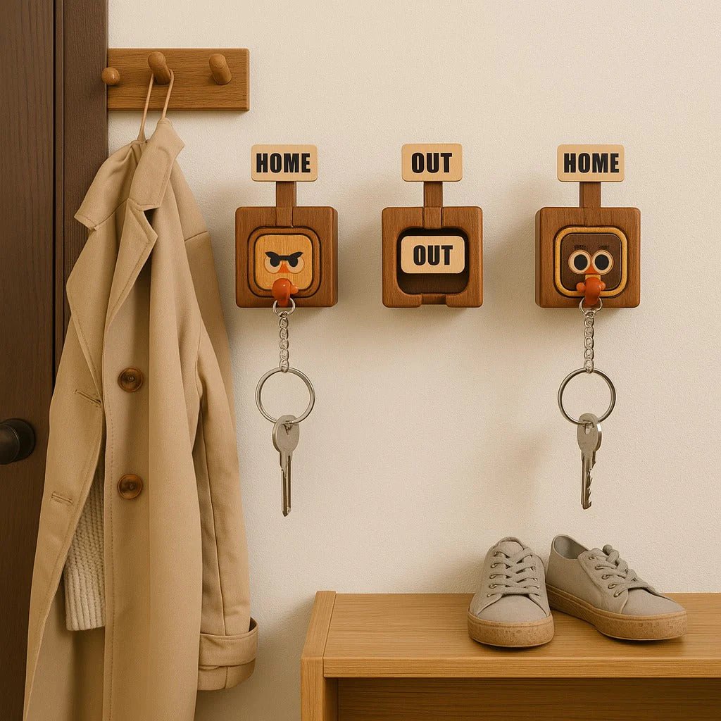 🔥Last Day 60% OFF🎁 Wooden Key Holder🎅