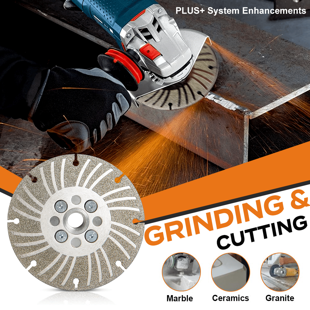 ⚙️ Angle Grinding Wheel – Electroplated Diamond 4 1⁄2" PLUS+