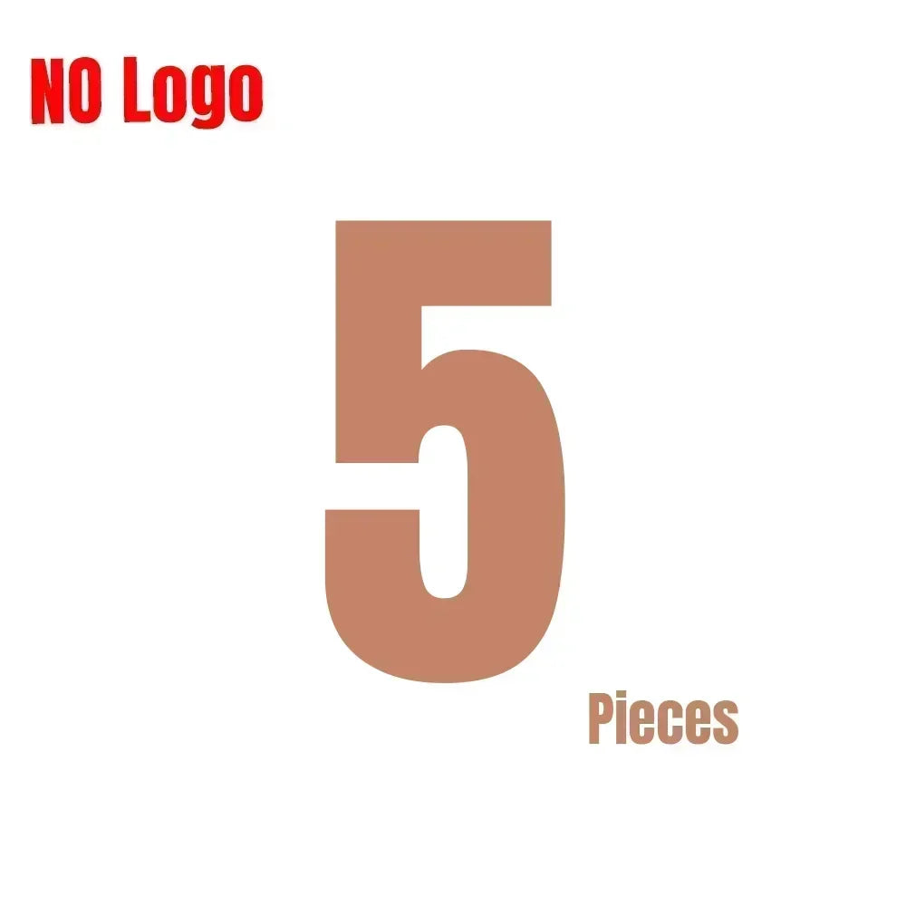 5pcs without logo