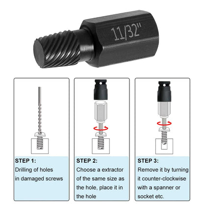 🔧 Broken Bolt & Screw Extractor Tool