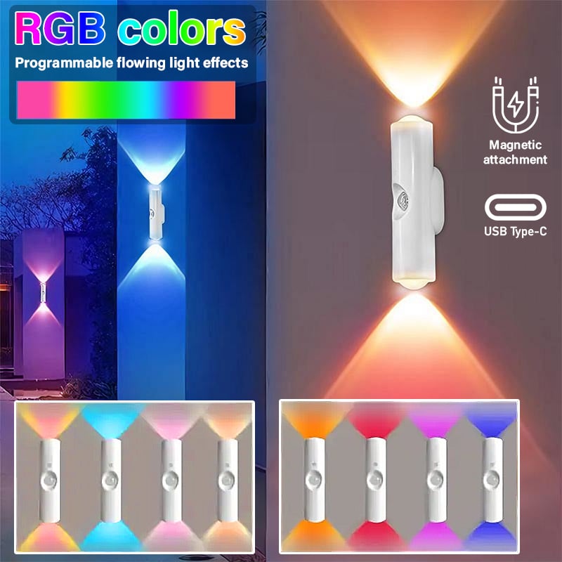 🎄Christmas Sale -limited Edition Rechargeable Smart LED Motion Sensor Ambient Light