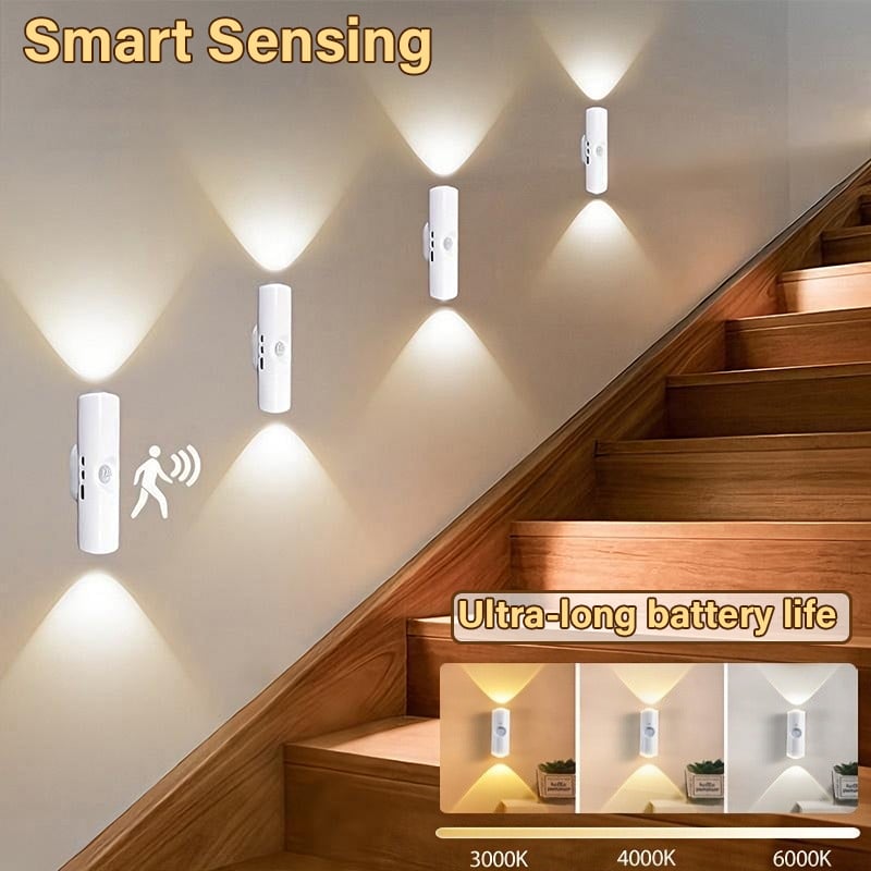 🎄Christmas Sale -limited Edition Rechargeable Smart LED Motion Sensor Ambient Light