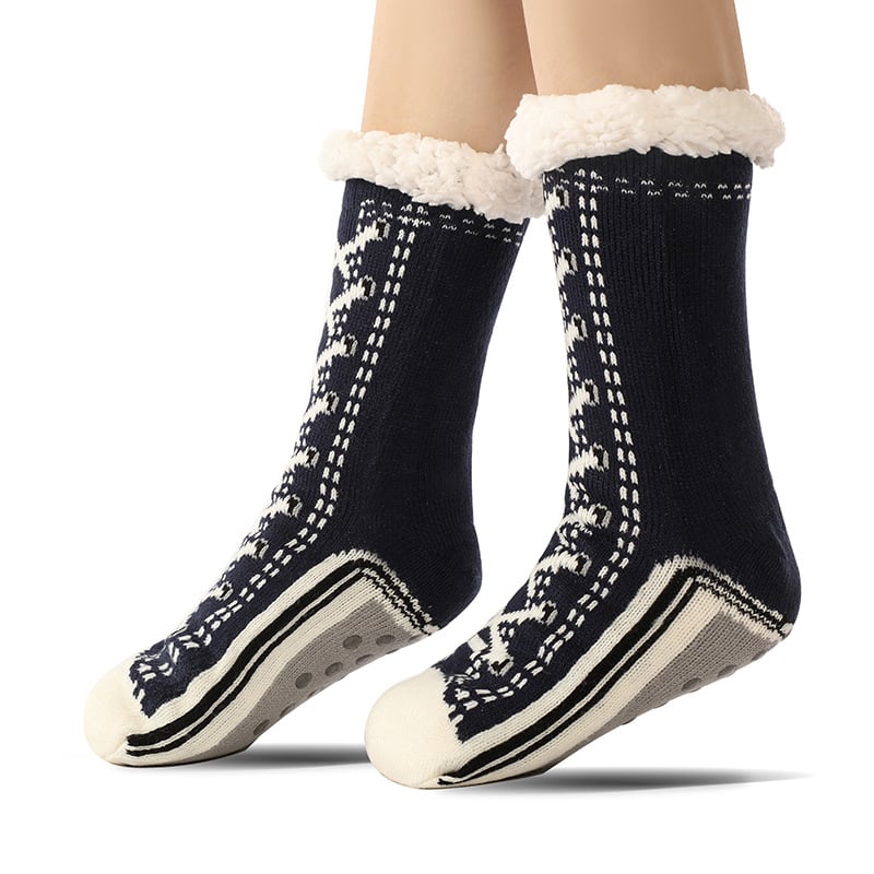 🎅Stay Cozy All Day with Ultra-Thick Slipper Socks for Home 🧦❄️