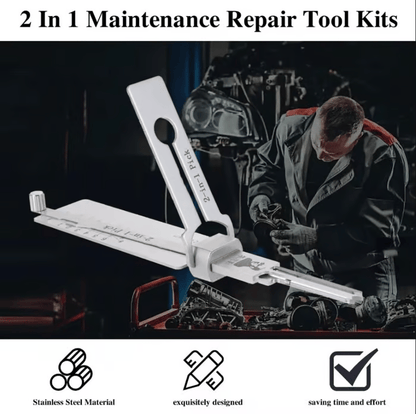 🔥 ⚒️Stainless Steel Master Key Decoder