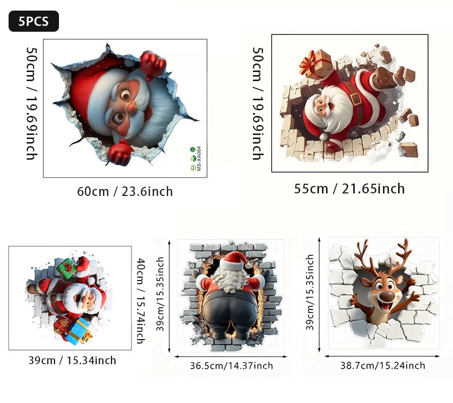 🎅Christmas Creative Wall Sticker