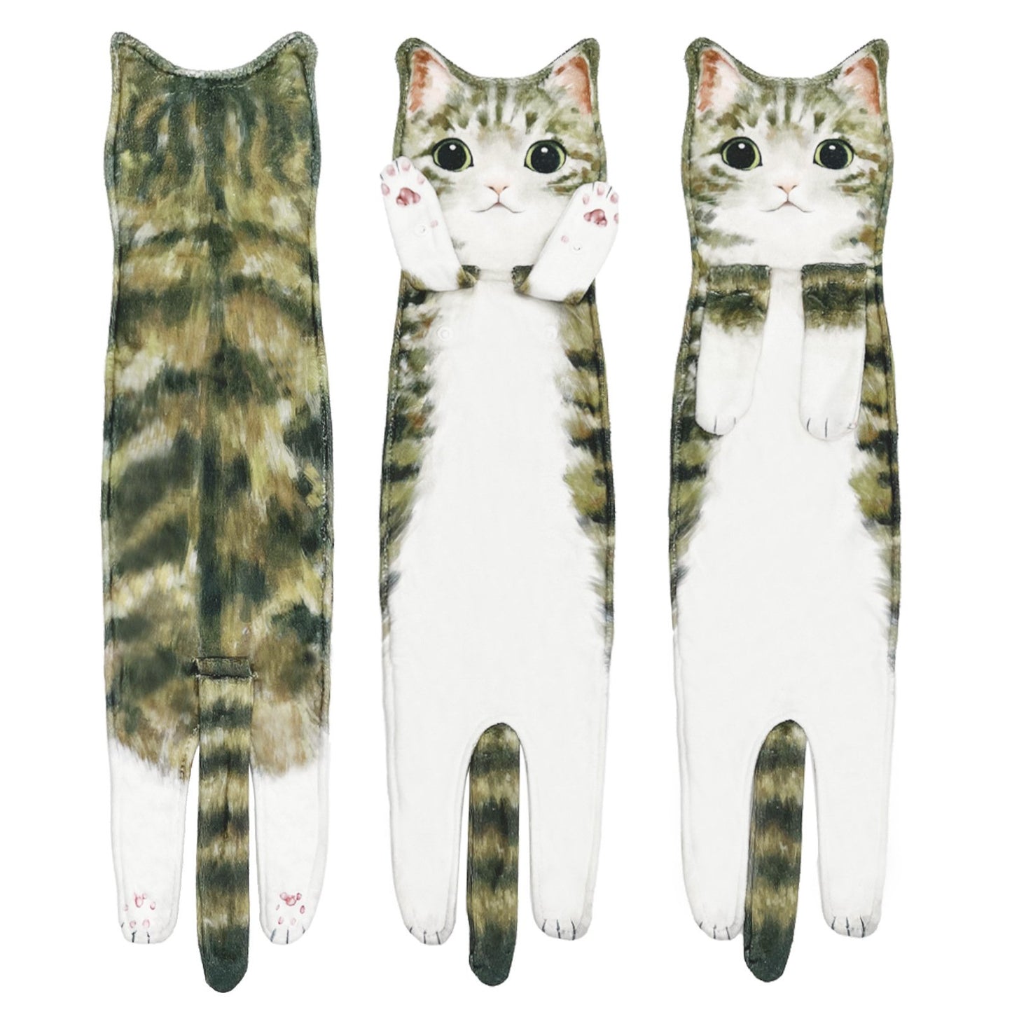 🎁 Early Christmas Sale 🎅 Funny Cat Hand Towels