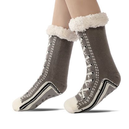 🎅Stay Cozy All Day with Ultra-Thick Slipper Socks for Home 🧦❄️