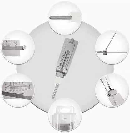 🔥 ⚒️Stainless Steel Master Key Decoder
